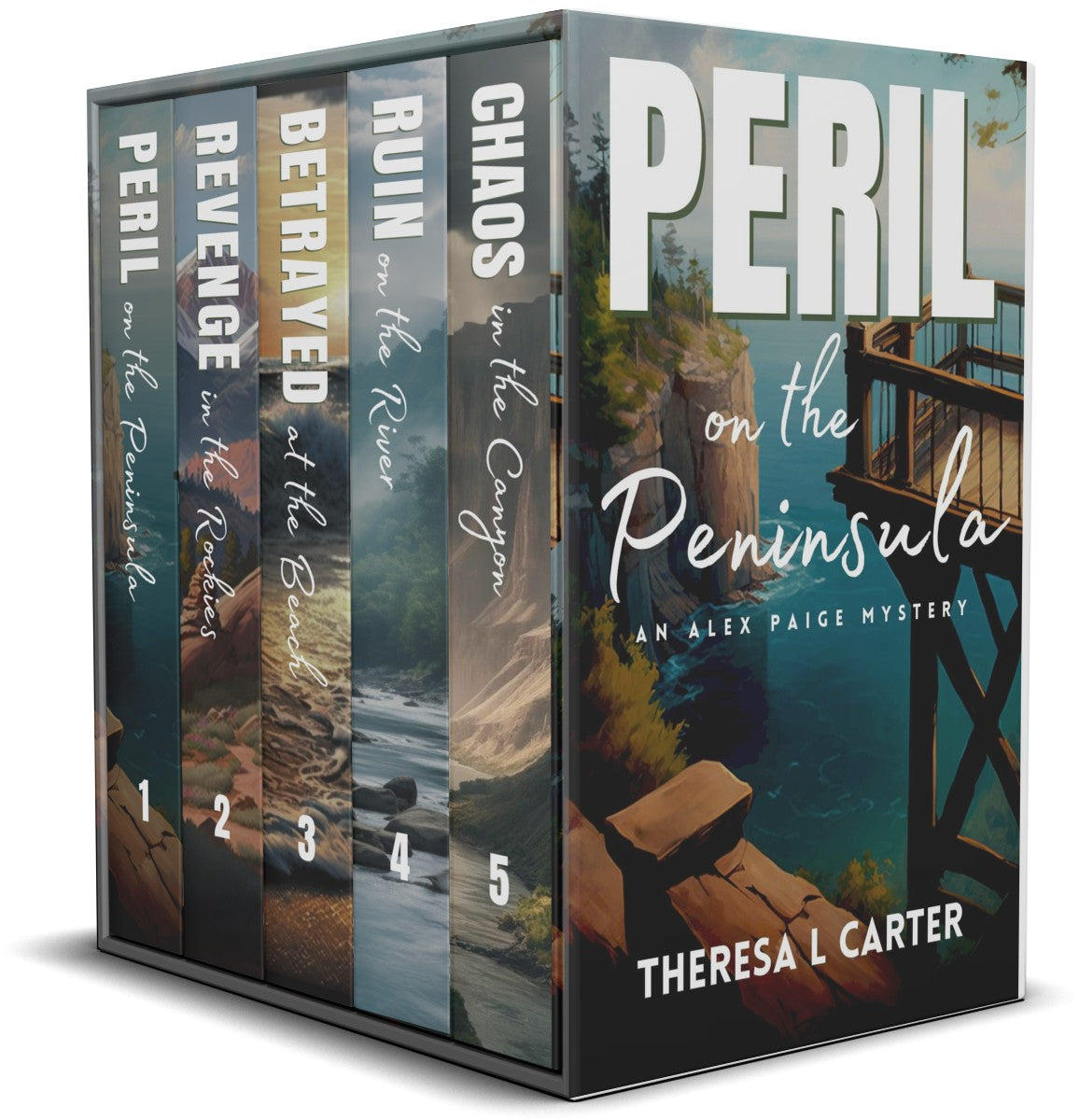 Alex Paige Travel Mysteries Books 1-5