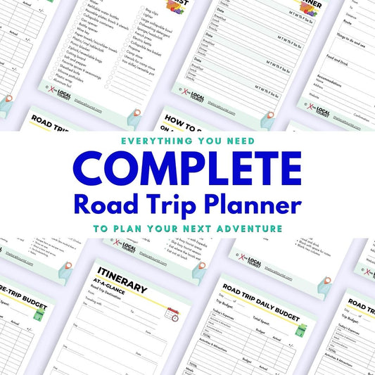 Printable Road Trip Planner